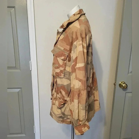 Free People Lead The Way Camo Lightweight Jacket(S) - Picture 6 of 14